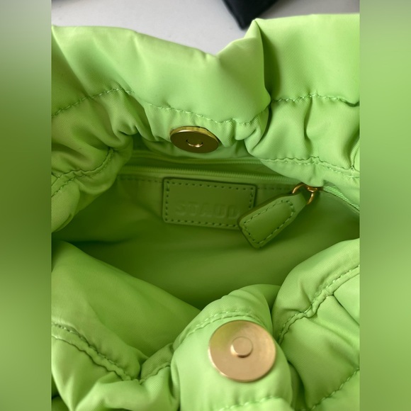 STAUD Stella Bag in Pistachio NWOT - Picture 3 of 9